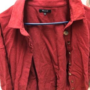 Madewell Red Flannel last year.